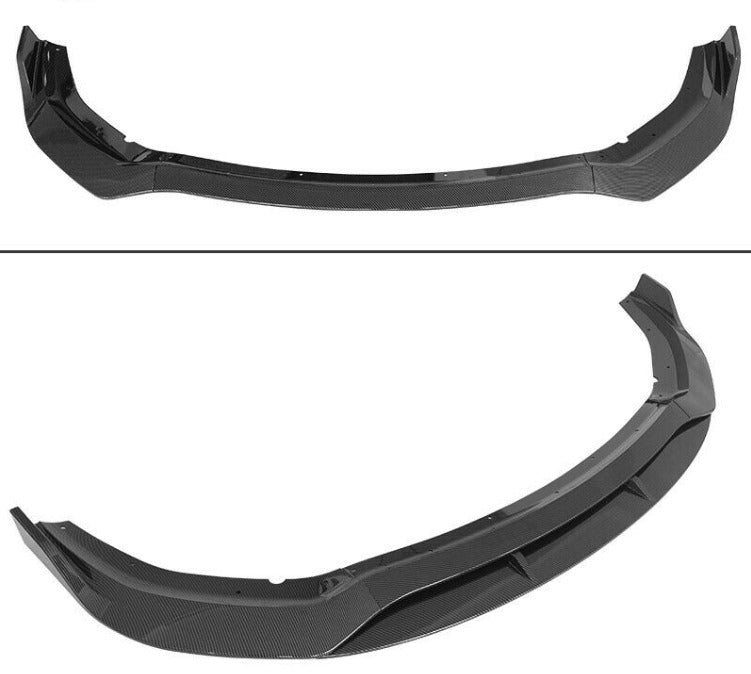 2020 - 24 Charger Widebody Carbon Fiber Front Bumper Lip 4PC
