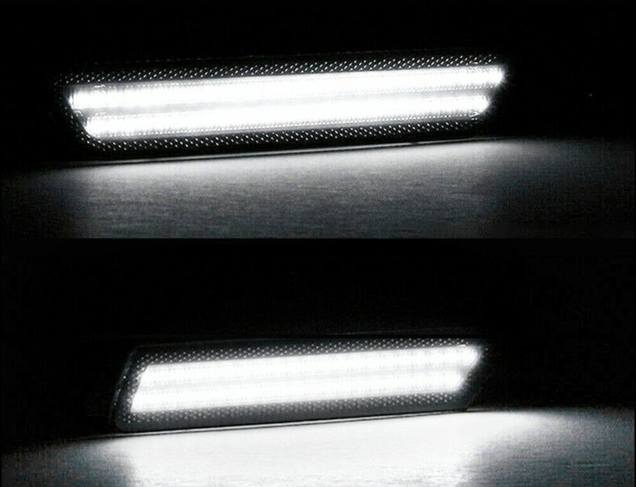 2010-15 Camaro Smoked Dual White LED Side Markers