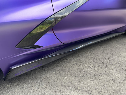 C8 Corvette Stingray Carbon Fiber 5VM Side Skirts