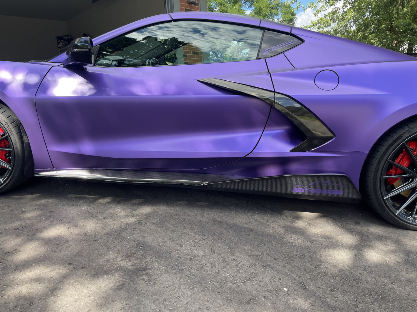 C8 Corvette Stingray / Z51 C8 Corvette 5VM Side Skirts
