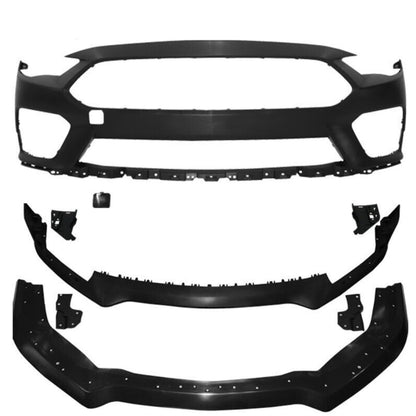 2018-24 Ford Mustang Mach 1 Style PP Front Bumper Cover Conversion Full Kit