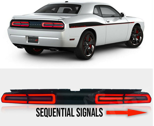 2008 - 14 Dodge Challenger LED Sequential Tail Lights