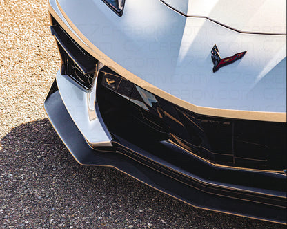 C8 Corvette 5VM Style Front Splitter Lip | C7Carbon