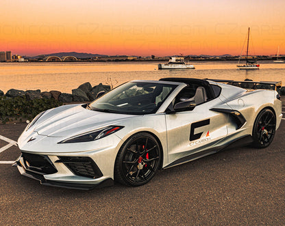 C8 Corvette 5VM Style Front Splitter Lip | C7Carbon