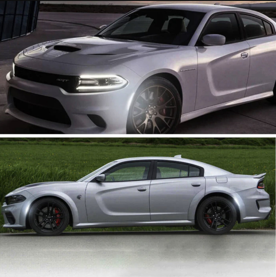 2015-24 Charger Smoked Dual White LED Side Markers