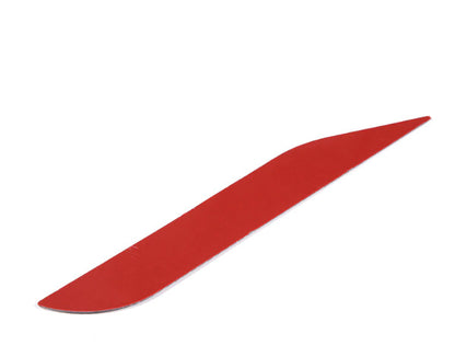 C8 Corvette Soft Carbon Fiber Side Console Inserts in Black / Red | Next-Gen Carbon