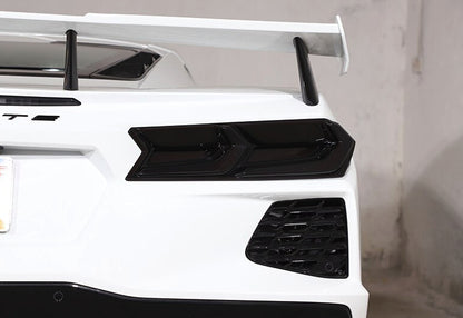 C8 Corvette Stingray / Z06 / E-Ray Smoked Clear Tail Light Covers