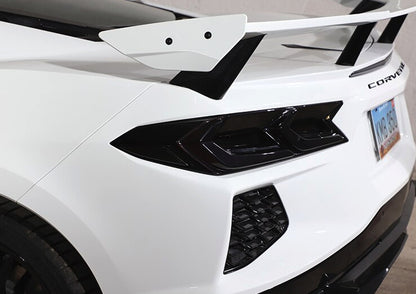 C8 Corvette Stingray / Z06 / E-Ray Smoked Clear Tail Light Covers