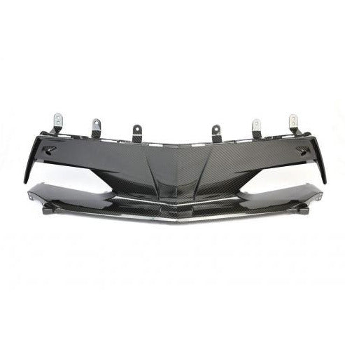 C8 Corvette Stingray Carbon Fiber Front Bumper Center Bezel Replacement | APR Performance