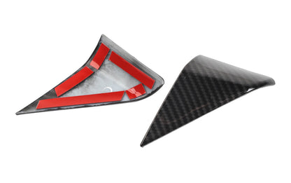 2016 - 24 Camaro Interior A Pillar Door Trim Covers - Colored/Carbon Fiber