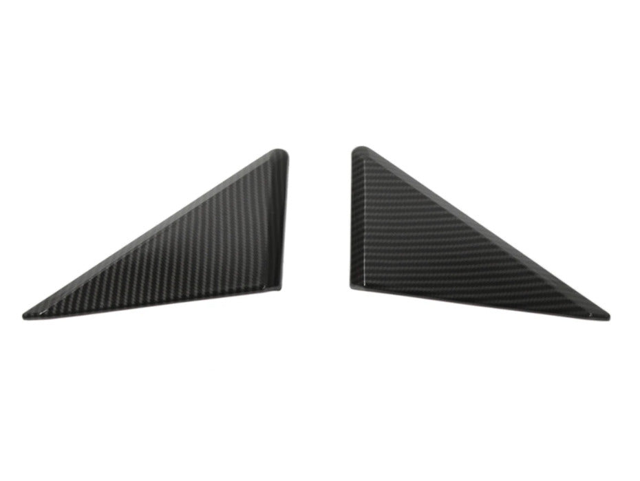 2016-24 Camaro Hydro-Carbon Fiber Exterior A Pillar Door Trim Covers | Next-Gen Speed