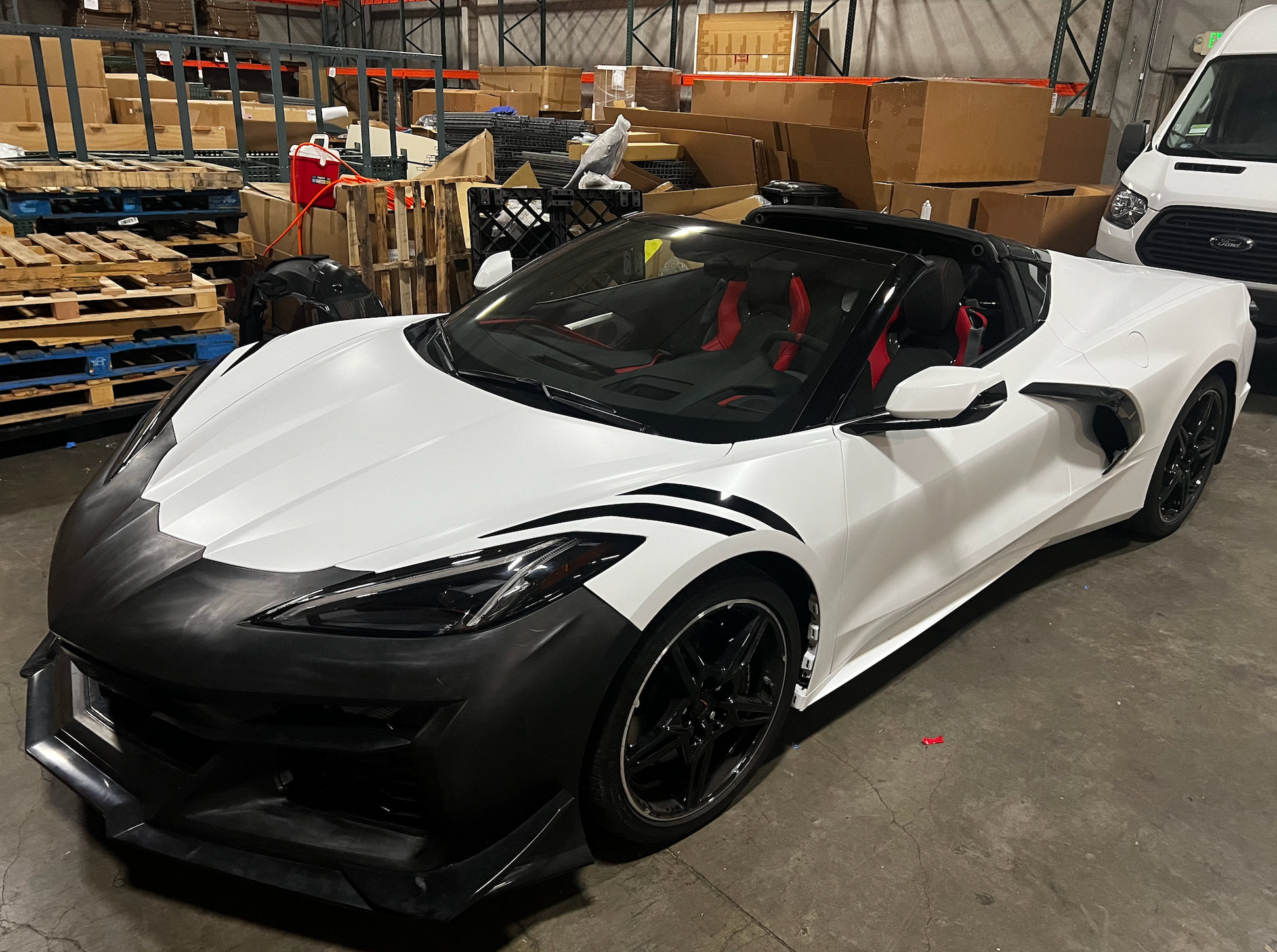 C8 Corvette Stingray to Z06 Style Front Bumper Conversion Kit