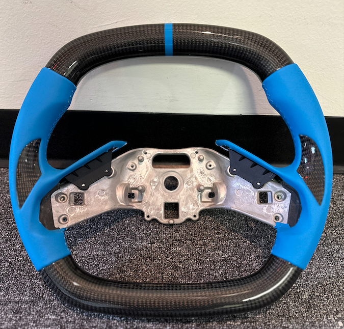 C8 Corvette Carbon Fiber Steering Wheel (Bare) - Customizable | Stingray / Z06 / E-Ray