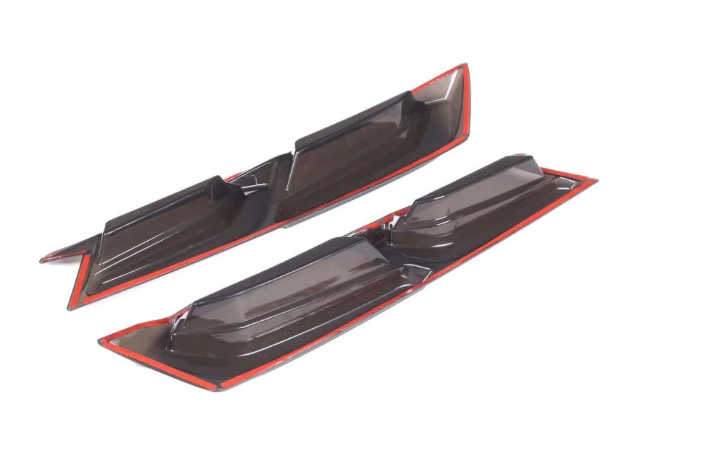 C8 Corvette Stingray / Z06 / E-Ray Smoked Clear Tail Light Covers