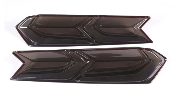 C8 Corvette Stingray / Z06 / E-Ray Smoked Clear Tail Light Covers