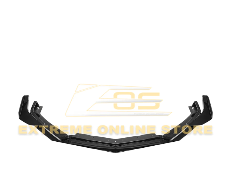 C8 Corvette Stingray Z06 Z07 Style Performance Front Splitter &amp; Canards