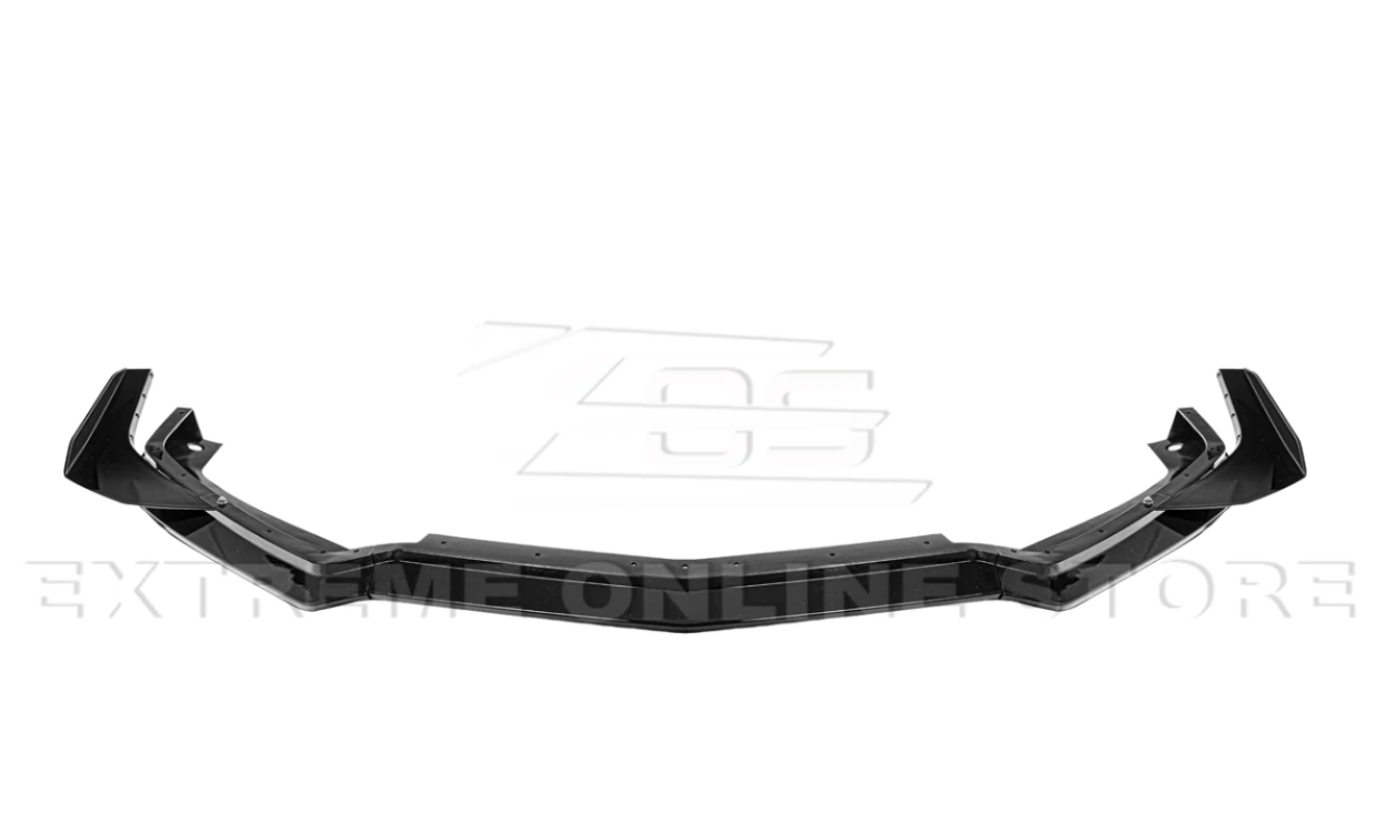 C8 Corvette Stingray Z06 Z07 Style Performance Front Splitter &amp; Canards