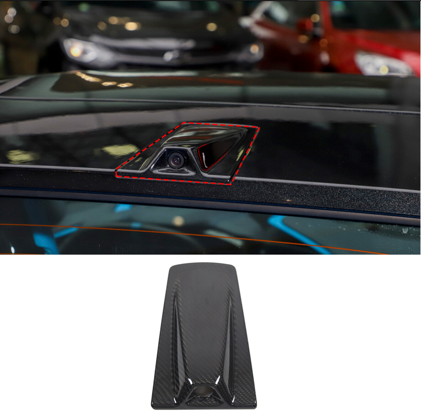 C8 Corvette Convertible Real Carbon Fiber Exterior Live View Camera Cover | Next-Gen Carbon