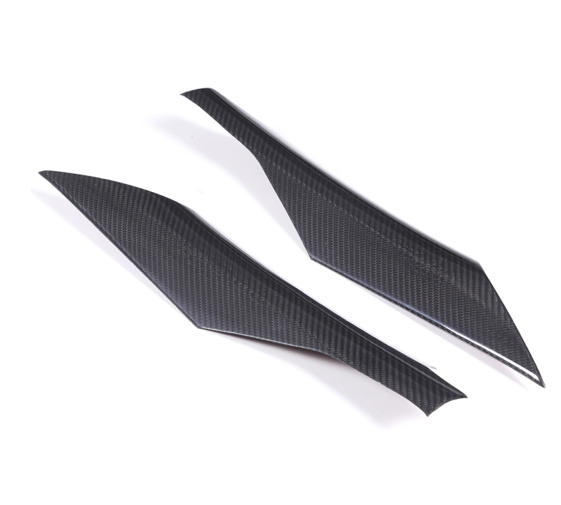 C8 Corvette Carbon Fiber Interior Door Upper Covers | Next-Gen Carbon