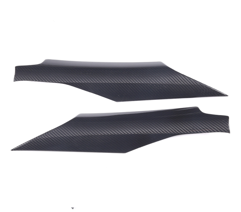 C8 Corvette Carbon Fiber Interior Door Upper Covers | Next-Gen Carbon