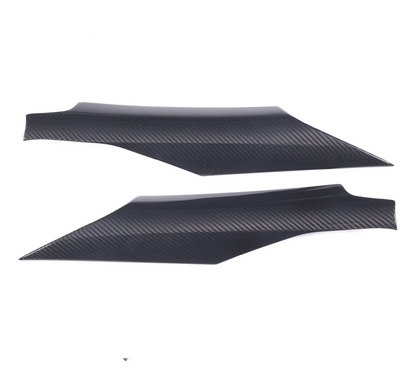 C8 Corvette Carbon Fiber Interior Door Upper Covers | Next-Gen Carbon