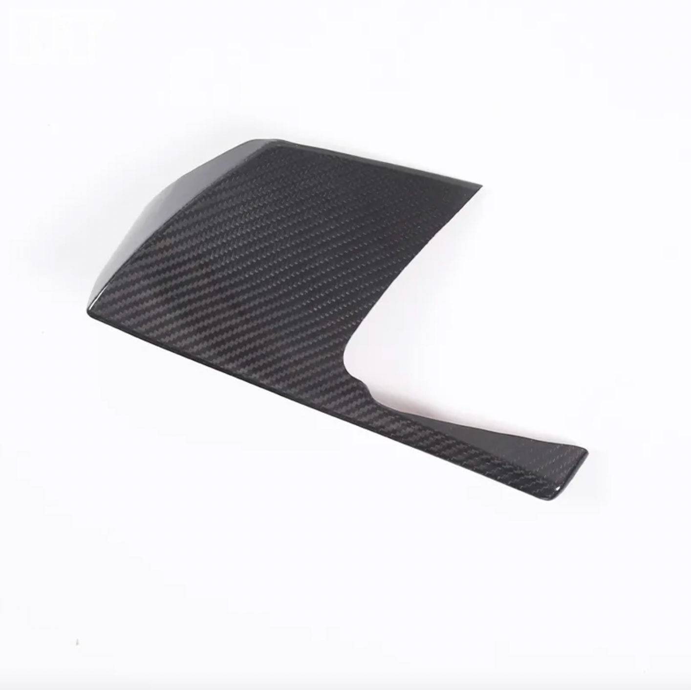 C8 Corvette Carbon Fiber LH Dashboard Trim Cover | Black / Red