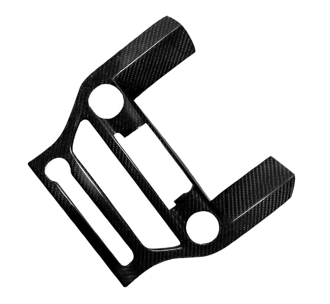 2015 - 23 Mustang Real Carbon Fiber Radio Nav Trim Cover | Next-Gen Carbon