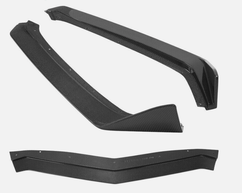 C8 Corvette Stingray Carbon Fiber 5VM Front Splitter Lip (3 Piece)