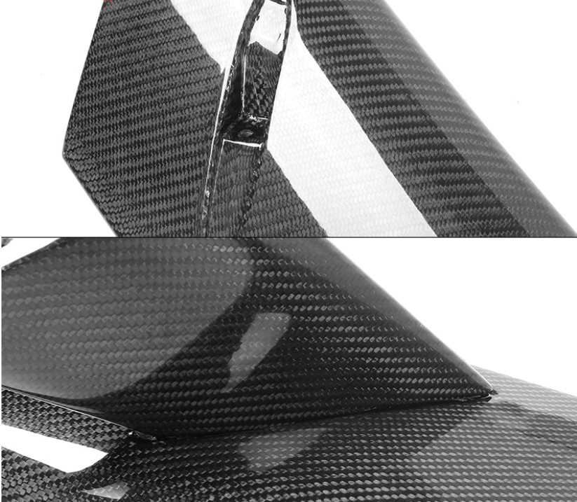 C8 Corvette Stingray Full Carbon Fiber High Wing Spoiler | Next-Gen Carbon