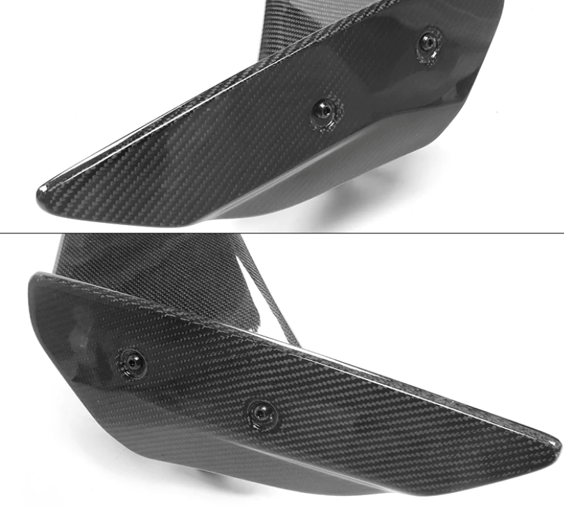 C8 Corvette Stingray Full Carbon Fiber High Wing Spoiler | Next-Gen Carbon