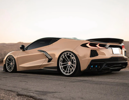 C8 Corvette Stingray Rear DuckTail Spoiler (Primer/Gloss/Carbon Fiber)