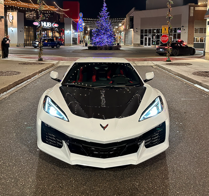 C8 Corvette XT Carbon Fiber Front Hood (Double Sided) - Stingray / Z06 / E-Ray | Next-Gen Carbon