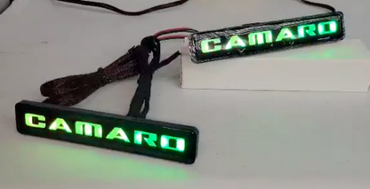 Camaro RGBW Flow LED MultiColor Grille Lamp Badge