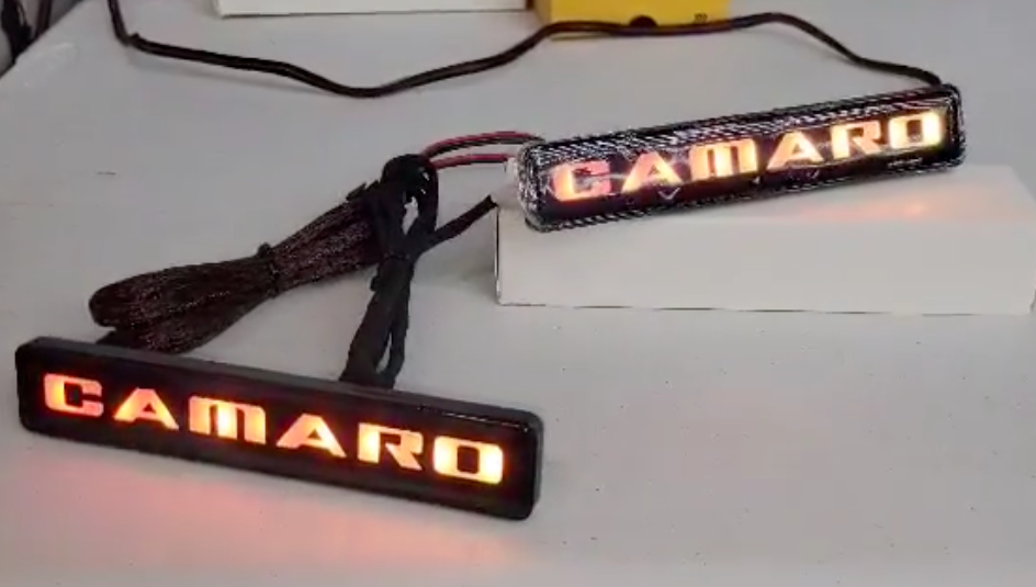 Camaro RGBW Flow LED MultiColor Grille Lamp Badge