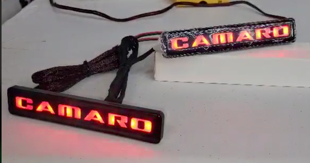 Camaro RGBW Flow LED MultiColor Grille Lamp Badge