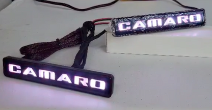 Camaro RGBW Flow LED MultiColor Grille Lamp Badge