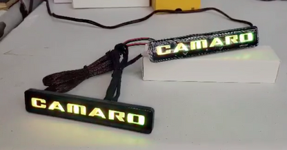 Camaro RGBW Flow LED MultiColor Grille Lamp Badge