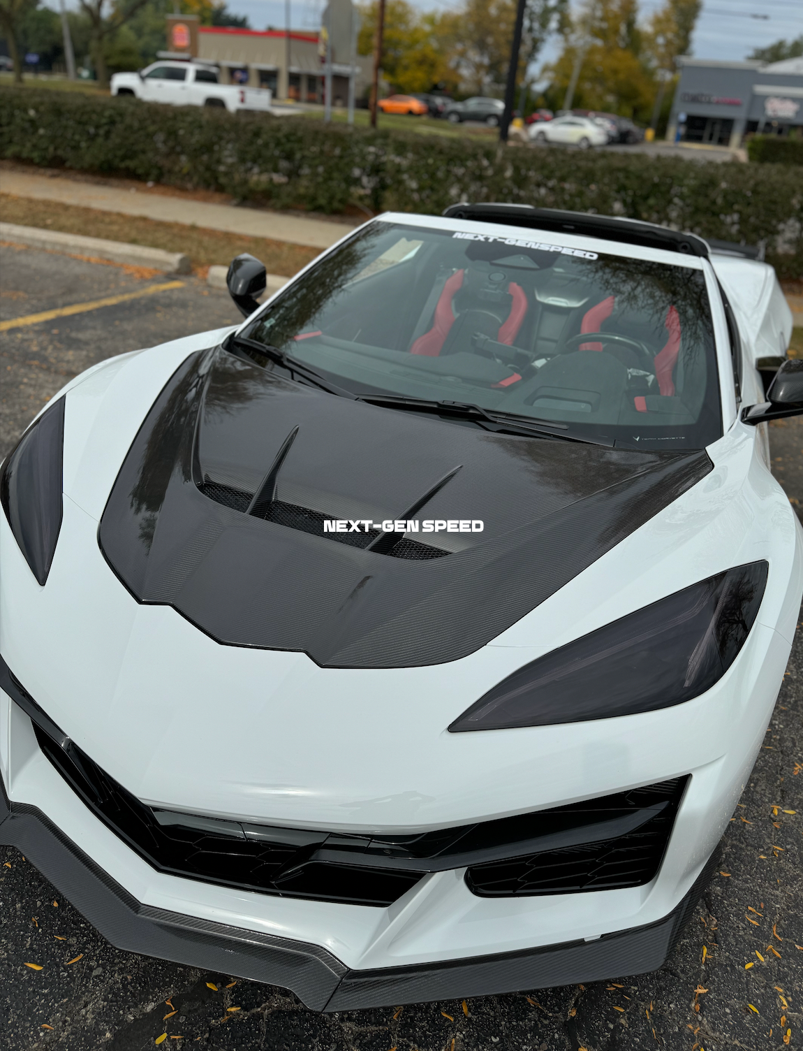 C8 Corvette ZR1 Style Hood