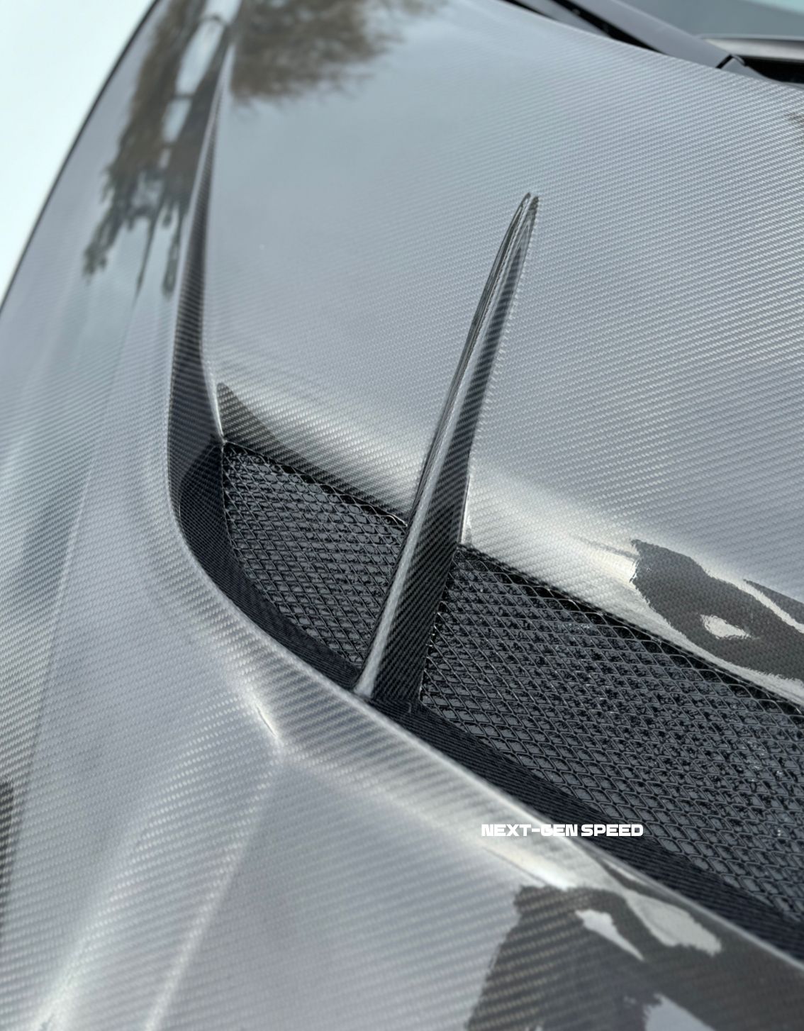 C8 Corvette ZR1 Style Hood