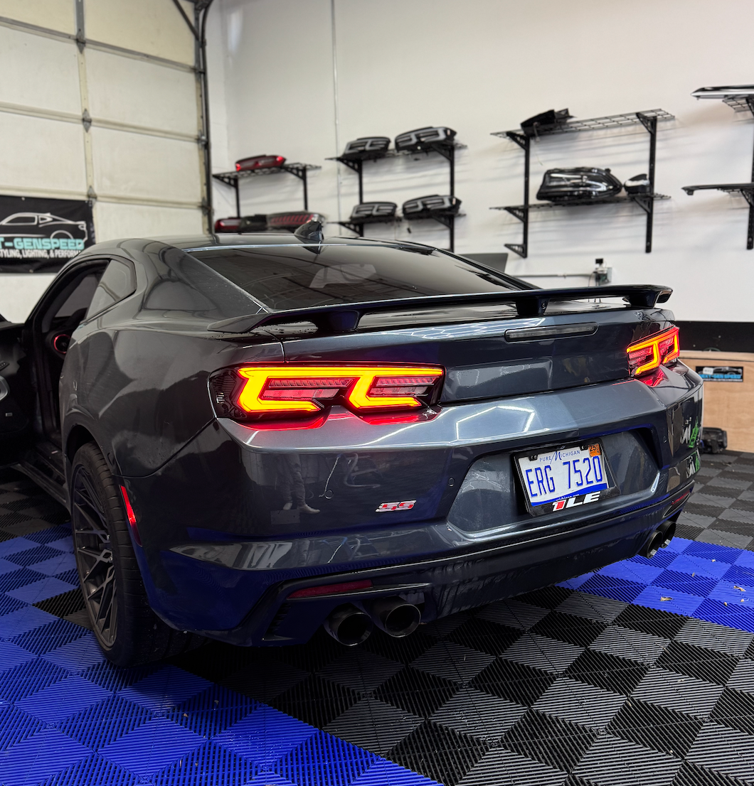 2019 - 24 Camaro Next-Gen Smoked Sequential LED Tail Lamps