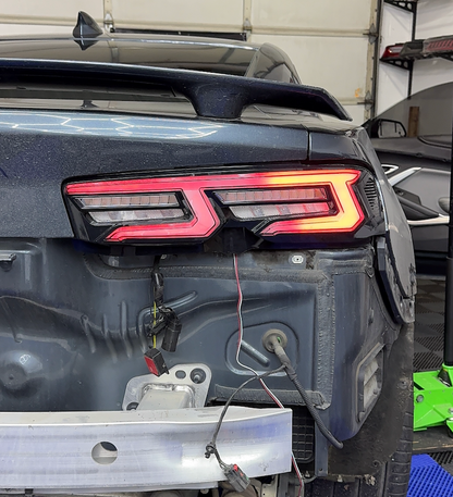 2019 - 24 Camaro Next-Gen Smoked RGB Flow Sequential LED Tail Lamps