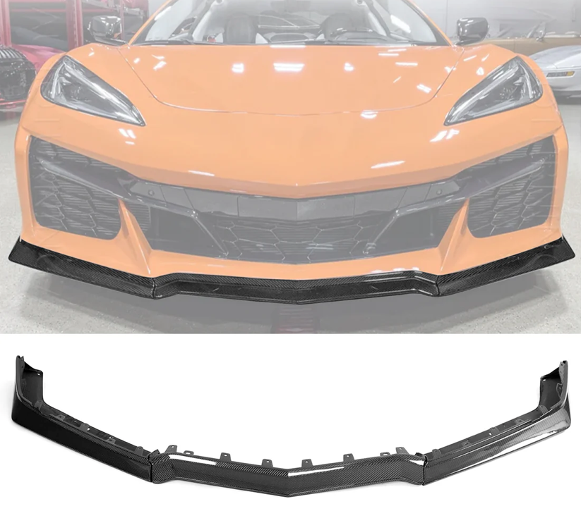 C8 Corvette Z06 Z07 Package Carbon Fiber Front Splitter