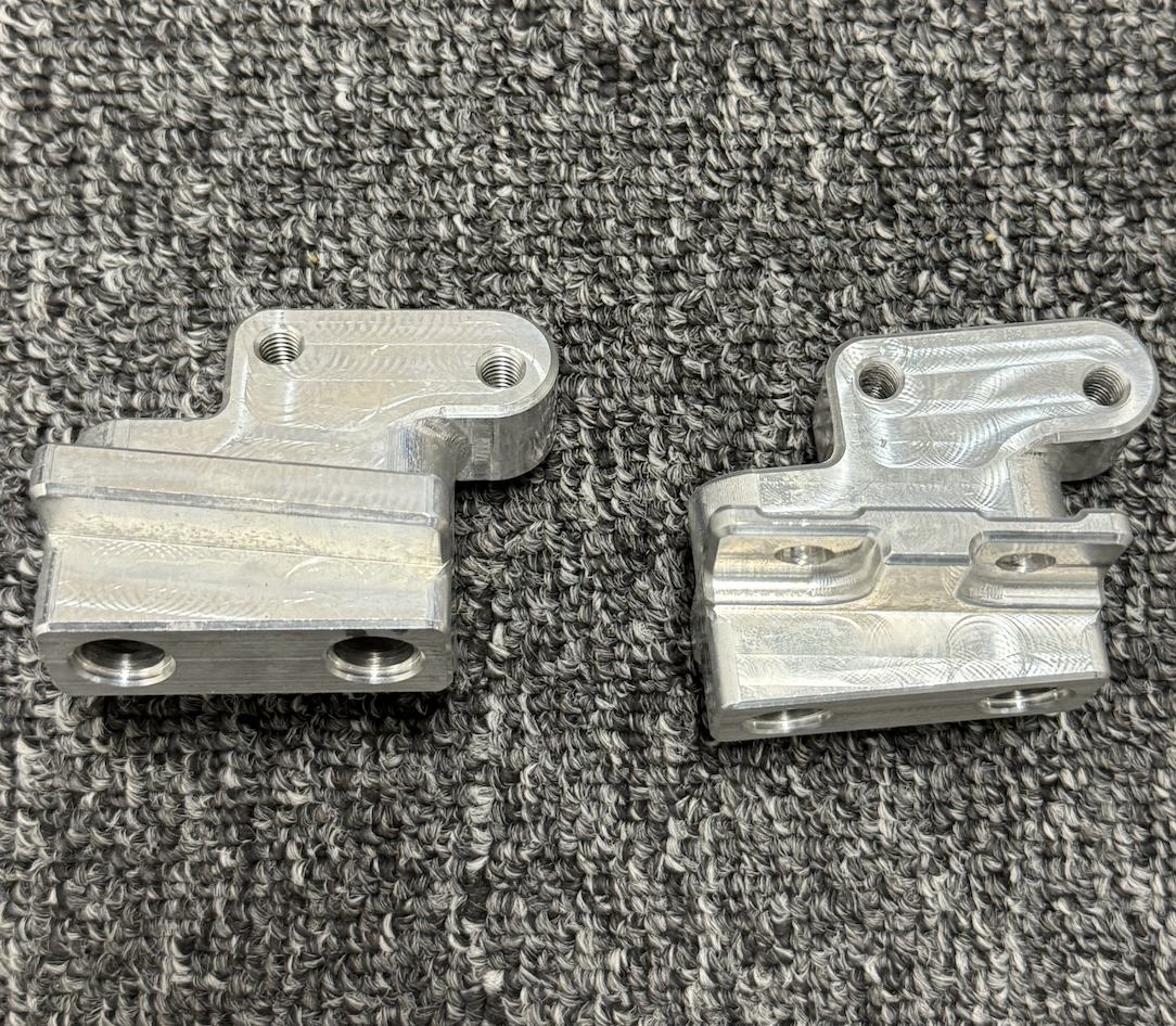 C8 Corvette Z06 OEM GM Z07 Top Chassis Mount Kit for Z07 Rear Spoiler Wing