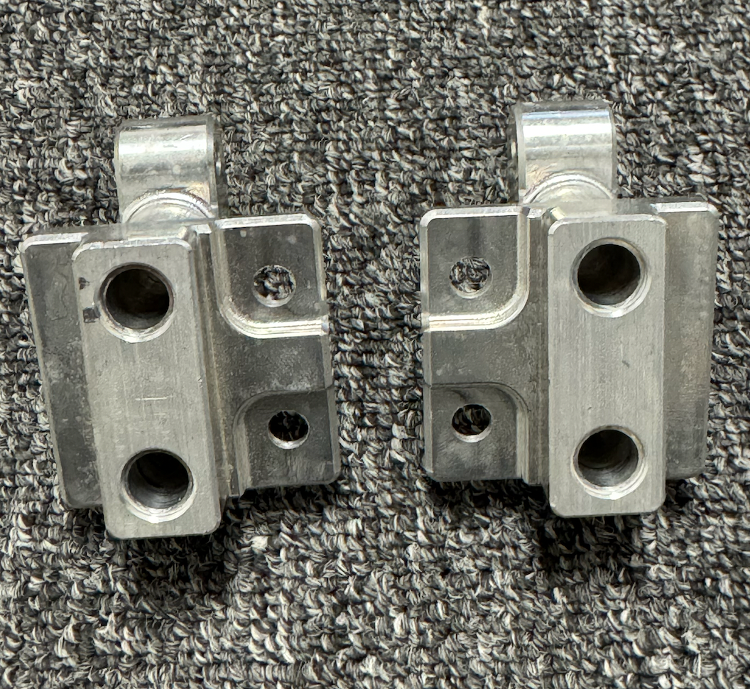 C8 Corvette Z06 OEM GM Z07 Top Chassis Mount Kit for Z07 Rear Spoiler Wing