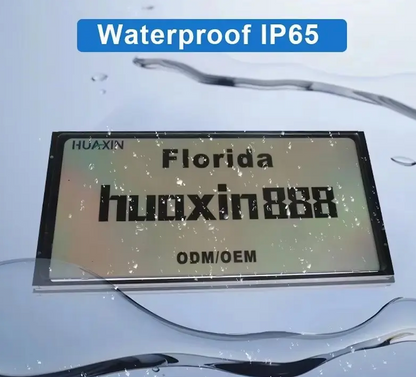 Blackout License Plate Electronic Cover