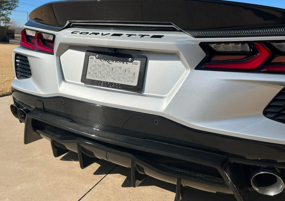 C8 Corvette Stingray Carbon Fiber Rear Diffuser