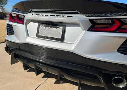 C8 Corvette Stingray Carbon Fiber Rear Diffuser