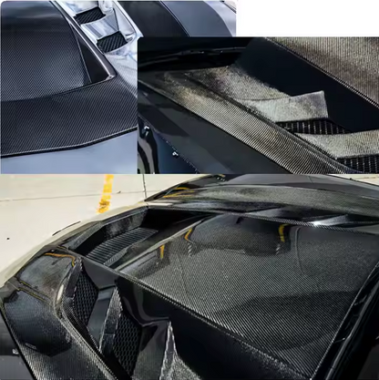 2014 - 19 C7 Corvette Carbon Fiber XT Vented Hood