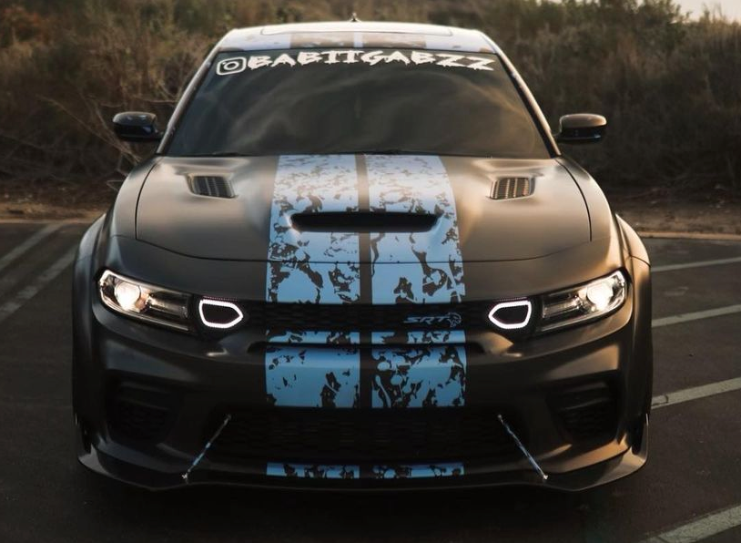 2015 - 24 Charger SRT Grille Snorkel LED Lights (Slimbody/Widebody)