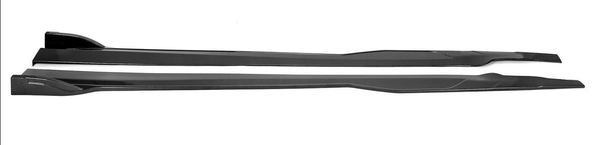 2015 - 24 Charger SRT Scatpack Slim Splitter &amp; Side Skirts Kit (Unpainted/Gloss/Carbon)